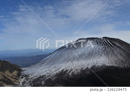 冬の黒斑山登山、浅間山、群馬県、長野県 126229475