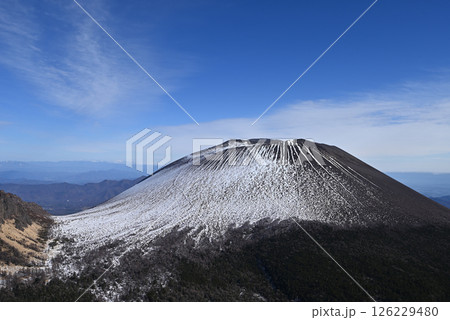 冬の黒斑山登山、浅間山、群馬県、長野県 126229480