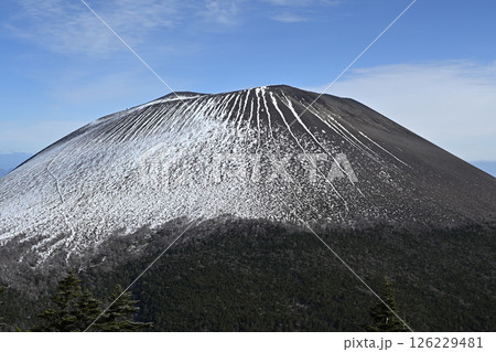 冬の黒斑山登山、浅間山、群馬県、長野県 126229481