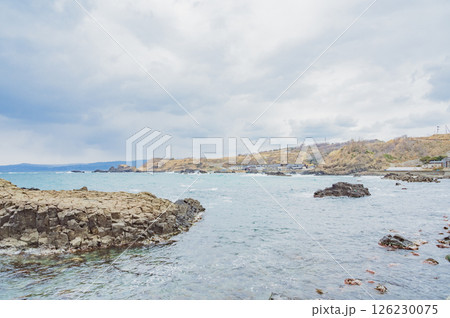 佐渡　木流の海岸 126230075