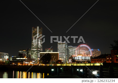 みなとみらいの夜景 126231234