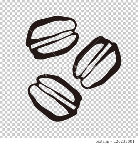 Coffee beans, coffee, cafe, line drawing, illustration Coffee beans, coffee, cafe, line drawing, illustration 126233001