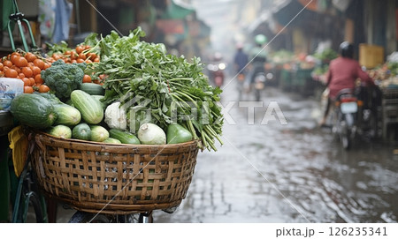 カラフルな野菜 126235341