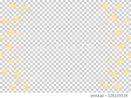 Concentrated line background with yellow stars 126235516