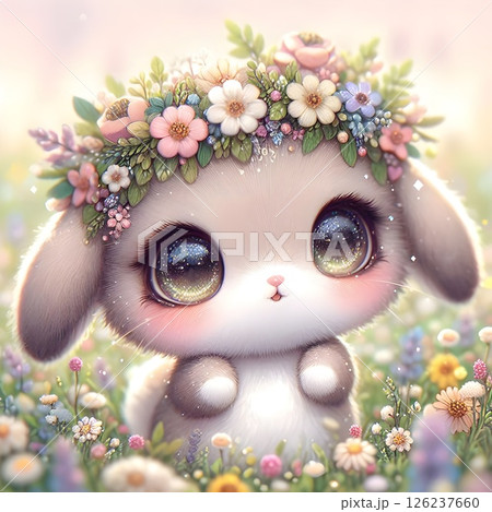 Bunny in Bloom. Bunny in Bloom. 126237660