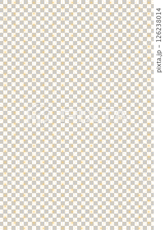 Japanese pattern hemp leaf background, simple light orange illustration Japanese pattern hemp leaf background, simple light orange illustration 126238014