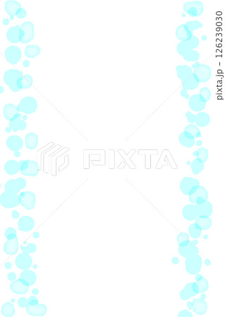 優しい水色泡バブル水彩風イラスト背景素材 縦 淡い青色水玉気泡 優しい水色泡バブル水彩風イラスト背景素材 縦 淡い青色水玉気泡 126239030