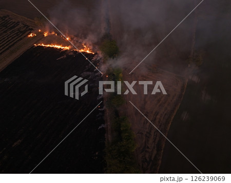 Climate change, Agriculture burning release carbon 126239069