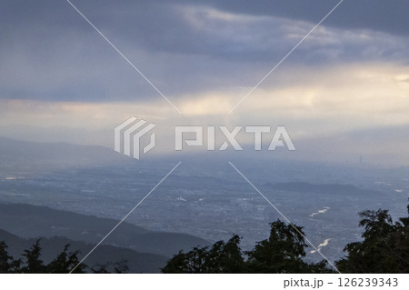 比叡山頂上からのみた風景 126239343