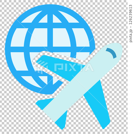 旅行のアイコンイラスト 旅行のアイコンイラスト 126239613