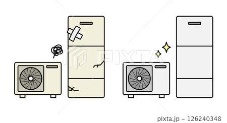 エコキュートの故障・修理のBeforeAfter 126240348