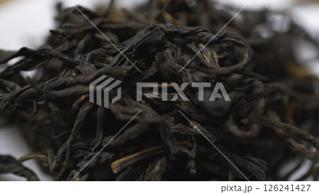 Dried Tea Leaves Perfect for Brewing and Infusion for a Quality Beverage Experience. Media 126241427