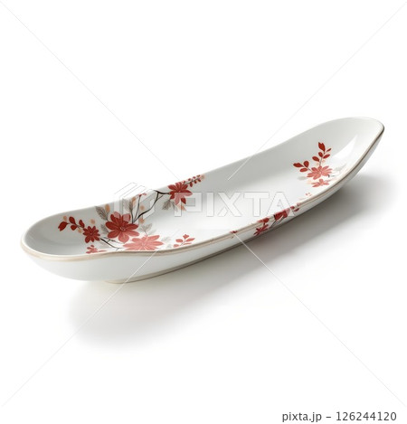 日本の自然美や四季を表現した伝統的なモチーフの伊万里焼の和皿。日本最古の磁器と言われている。 126244120