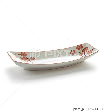 日本の自然美や四季を表現した伝統的なモチーフの伊万里焼の和皿。日本最古の磁器と言われている。 126244134