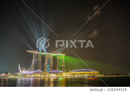 マリーナベイの光景 マリーナベイの光景 126244529