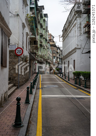 マカオの街並み／マカオ 126245371