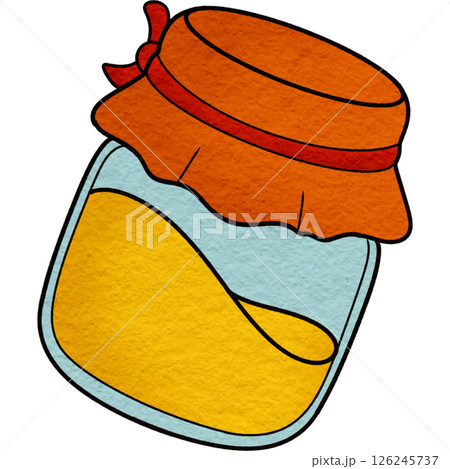 The illustration of a honey The illustration of a honey 126245737