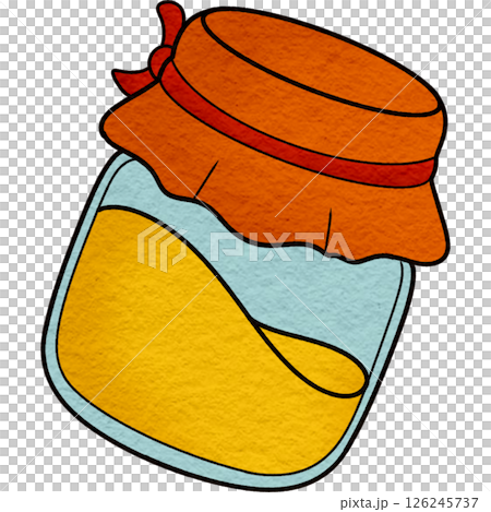 The illustration of a honey The illustration of a honey 126245737