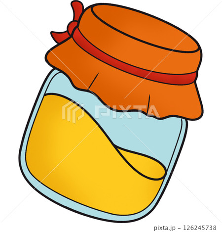 The illustration of a honey The illustration of a honey 126245738