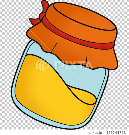 The illustration of a honey The illustration of a honey 126245738