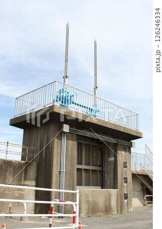 千葉県市川市にある「押切水門」 126246334