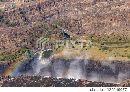 Aerial View of Victoria Falls 126246977