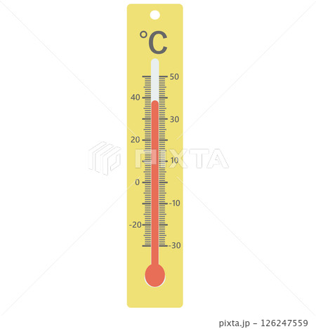 温度計のイラスト 126247559