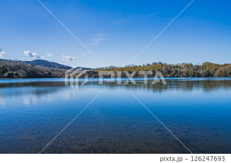 伊東市の一碧湖の風景(静岡県) 伊東市の一碧湖の風景(静岡県) 126247693
