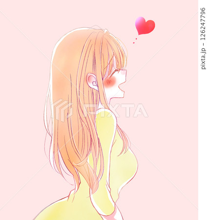 笑顔の女性　恋愛 126247796