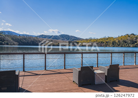 伊東市の一碧湖の風景(静岡県) 伊東市の一碧湖の風景(静岡県) 126247972