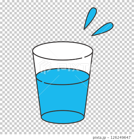 杯中的水 126249647