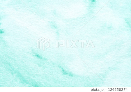 Mint green watercolor background with soft textured patterns for creative design 126250274