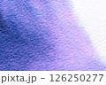 Abstract watercolor texture with blue and purple gradient on fine paper surface 126250277