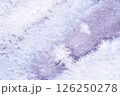 Textured abstract watercolor background with soft blue and purple hues 126250278