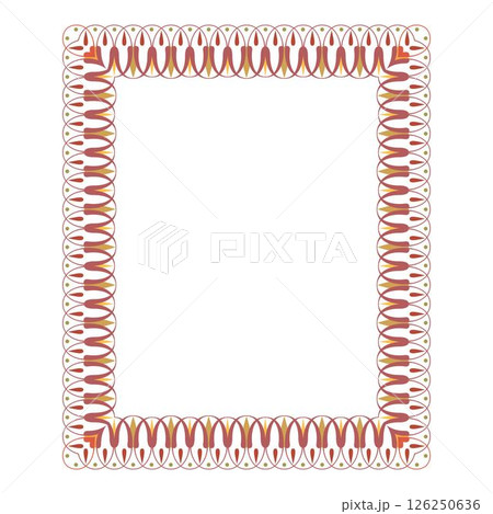 Vintage traditional realistic black and color frames set on white background isolated vector illustration Vintage traditional realistic black and color frames set on white background isolated vector illustration 126250636