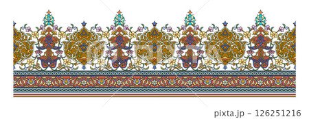 Vintage floral calligraphic floral vignette scroll corners ornamental design elements black and color set isolated vector illustration Vintage floral calligraphic floral vignette scroll corners ornamental design elements black and color set isolated vector illustration 126251216