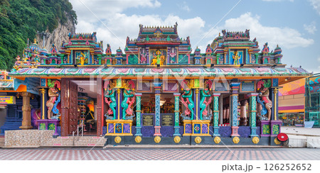 Ornate Sri Maha Mariamman Hindu Temple at Batu Caves, Kuala Lumpur, Malaysia 126252652