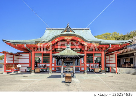 犬山市、成田山大聖寺の本堂 126254639
