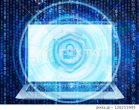 サイバーセキュリティイメージ 126255995