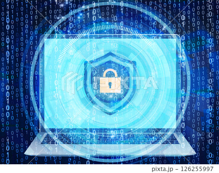 サイバーセキュリティイメージ サイバーセキュリティイメージ 126255997