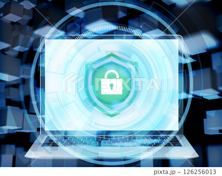 サイバーセキュリティイメージ 126256013
