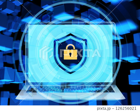 サイバーセキュリティイメージ サイバーセキュリティイメージ 126256021