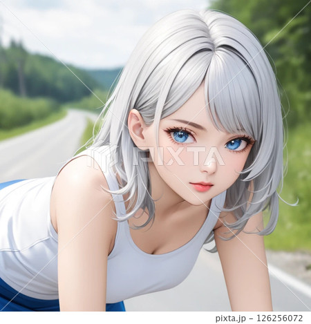 クールな少女 126256072