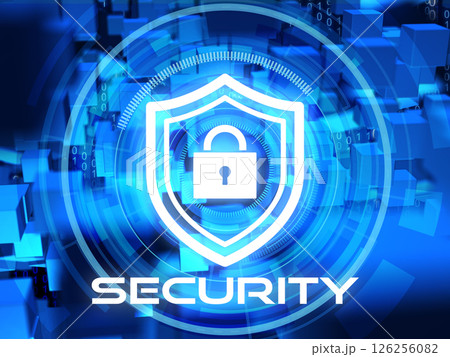 サイバーセキュリティイメージ 126256082