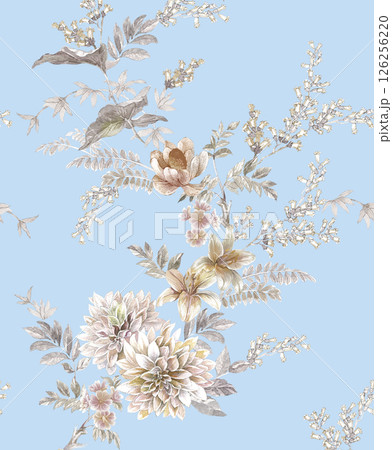 Inspiring Hand Crafted Curly and Floral Motif Art Inspiring Hand Crafted Curly and Floral Motif Art 126256220