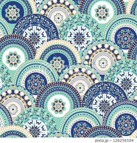 Masterful Handmade Floral Scroll Pattern Artworks Masterful Handmade Floral Scroll Pattern Artworks 126256584