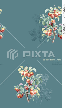 Masterful Handmade Floral Scroll Pattern Artworks 126256602