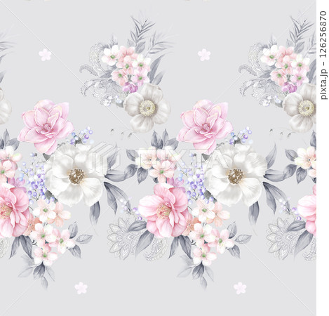 Lush Hand Painted Scroll and Floral Design Creations Lush Hand Painted Scroll and Floral Design Creations 126256870