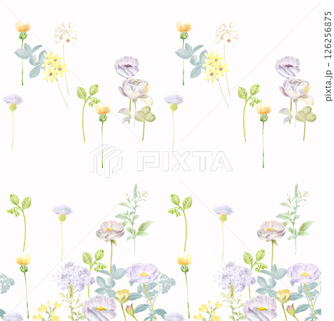 Lush Hand Painted Scroll and Floral Design Creations 126256875