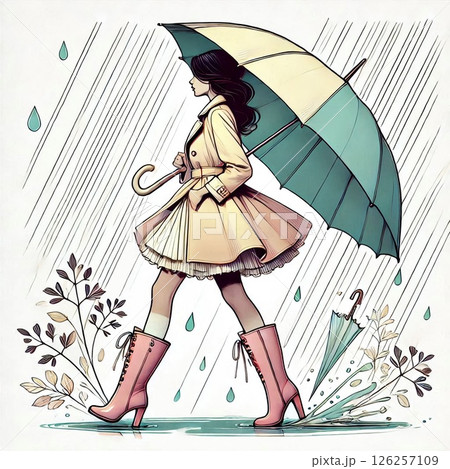 雨音とともに 126257109